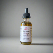 Body Oil - Lavender & Sage - Made with Argan and Jojoba Oils